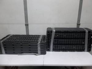 2-Complete Shelf Units, 5-Shelves Each 36x18