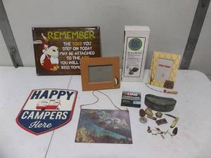 Tin Signs, Picture Frames & More