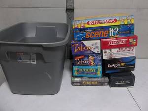 Large Lot Of Board Games