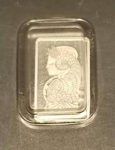 1 GRAM .999 FINE PLATINUM BAR SEALED