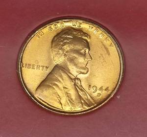 1944-D US WHEAT CENT GEM BU