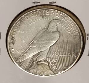 1924-S PEACE SILVER DOLLAR