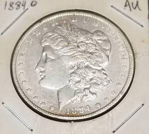 1884-O MORGAN SILVER DOLLAR