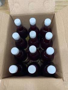 lot 109 image: Case of Strawberry Snow Cone Syrup (12 Bottles- 25 ounces each)