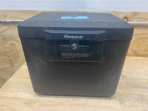 lot 117 image: SENTRYSAFE 0.61 cu. ft. Fireproof Safe File Box (no keys)
