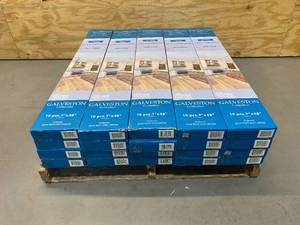 lot 58 image: GALVESTON COLLECTION Lot of 20 Cases of-  Waterproof Luxury Vinyl Plank Flooring in Sussex (472.60 sq. ft.)
