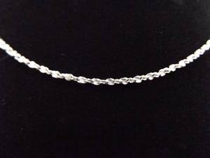 .925 Sterling Silver Singapore Link Necklace
