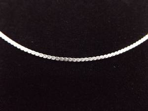 .925 Sterling Silver Serpentine Link Necklace