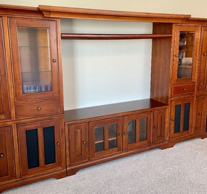 Beautiful Large Entertainment Center