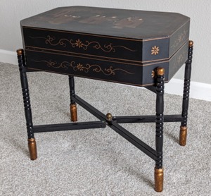Decorative Asian Wooden BoxStand