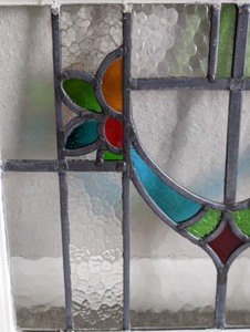Vintage Stained Glass Window