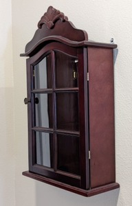 Wood Wall Display Case