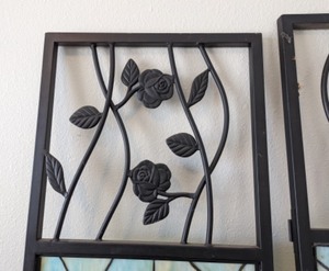Stained Glass Privacy Screen