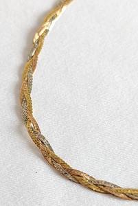 Braided 14K Gold Bracelet