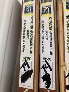 lot 74 image: JELDWEN BORED DOORS