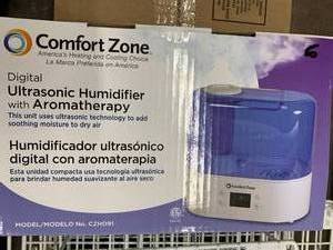 lot 6 image: COMFORT ZONE ULTRASONIC HUMIDIFIER