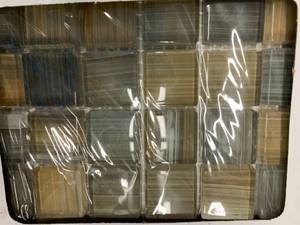 lot 13 image: AMERICAN OLEAN GLASS MOSAIC TILE