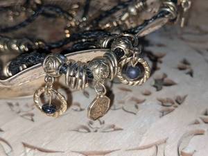lot 135 image: 9 Steampunk Style Bracelets
