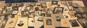 lot 148 image: Huge Lot of Professional Portraits from Late 1800s - Early 1900s