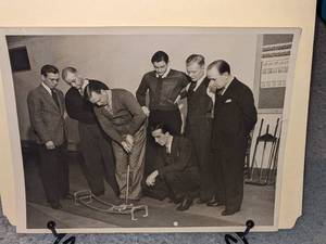 lot 159 image: Collectible Photograph of the University of Minnesota Golf Gymnasium