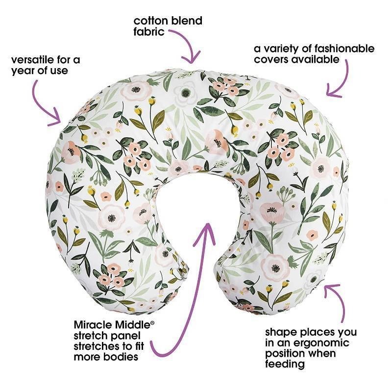 lot 45 image: Boppy Nursing Pillow and PositionerOriginal Pink Garden Flowers