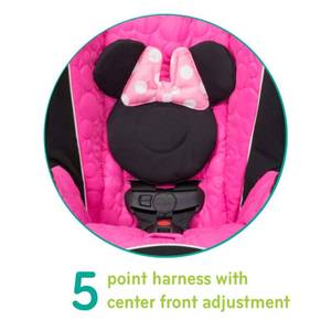 lot 9 image: Disney Baby Apt 50 Convertible Car Seat, Mouseketeer Minnie