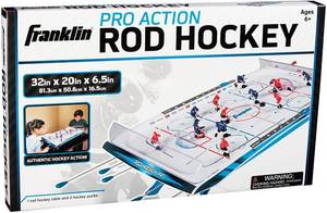 lot 27 image: Franklin Sports Tabletop Rod Hockey Game - For Kids and Adults