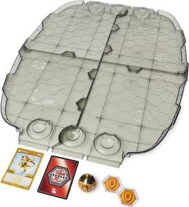 lot 37 image: Bakugan Battle Matrix, Deluxe Game Board with Exclusive Gold Sharktar