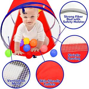 lot 59 image: Kids Play Tunnel for Toddlers 1-3