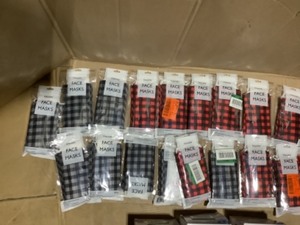 Various Designs & Kinds of Disposible and Re-Usable Face Masks. See Pictures