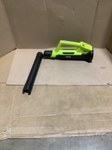 RYOBI ONE 18V 90 MPH 200 CFM Cordless Battery Leaf BlowerSweeper (Tool Only). See Pictures