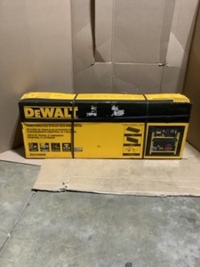 DEWALT Yellow 2-Shelf Garage Storage Workbench Kit. See Pictures