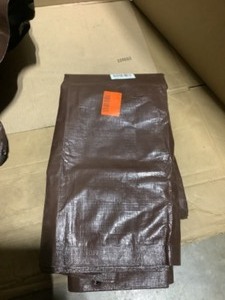 (2) Everbilt 10 ft. x 12 ft. BrownSilver Heavy-Duty Tarp. See Pictures