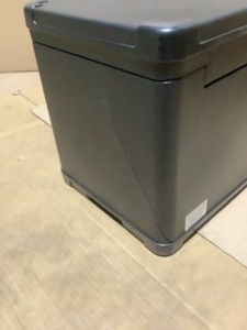Honeywell 0.60 cu. ft. Molded Fire Resistant and Waterproof Filing Chest Safe with Key and Double Latch Lock. See Pictures