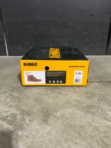 DEWALT Mens Canton 6 Work Boots - Steel Toe - Walnut Pitstop Size 9.5(M). See Pictures