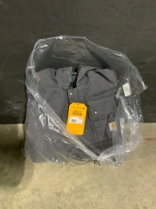 Carhartt Mens XX-Large Gravel Cotton Washed Duck Bartlett Jacket. See Pictures