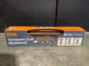 BORA 30 in. x 24 in. x 48 in. Steel Centipede Work Support Sawhorse with Exclusive Accessories. See Pictures