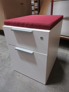 TEKNION ROLLING FILE WITH CUSHION TOP