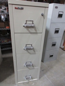 FIREKING 25, FIRE PROOF, 4 DRAWER FILING CABINET
