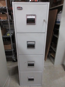 MEILINK MAGNUM 4 DRAWER, FIREPROOF FILING CABINET