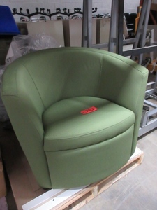 PAIR OF BRAND NEW GLOBAL CLUB CHAIRS