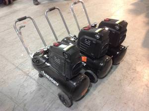 Lot of 3 Husky Air Compressors Customer Returns See Pictures