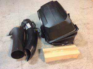 38in. Bagger for RYOBI Riding Lawn Mower by RYOBI Customer Returns See Pictures