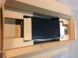 Ready-to-Assemble 24-Gauge Steel Freestanding Garage Cabinet in Black (48 in. W x 72 in. H x 18 in. D) by Husky Customer Returns See Pictures