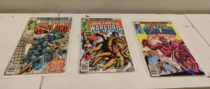 Three John Carter War Lord of Mars Comics