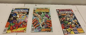Three Defenders Comics