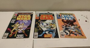 Three Star Wars Comics- #14, 15, & 27