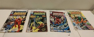 Four Daredevil Comics