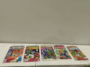 The Micronauts Comic #24-29 with Proof of Single Owner