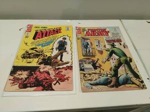Attack and Fightin Army Comics